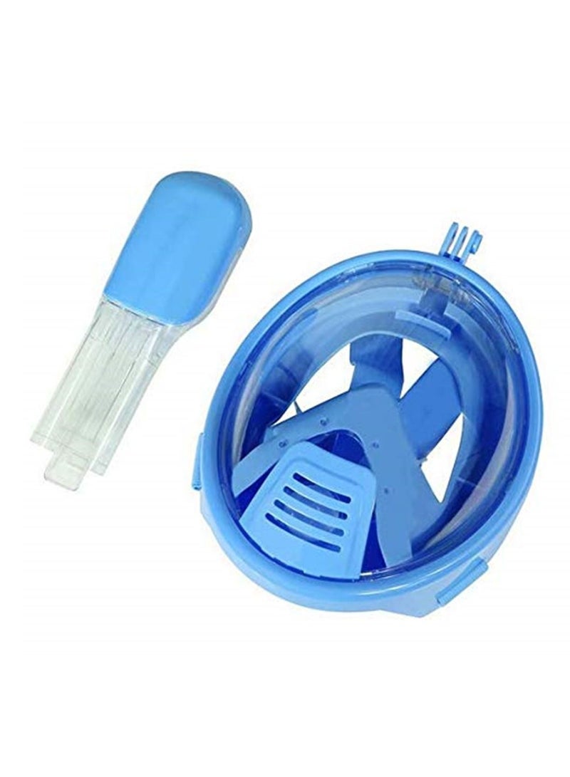 Generic Kids Safe Full Face Mask Snorkeling Scuba Watersport Underwater Diving Swimming Snorkel Anti Fog - Image 4