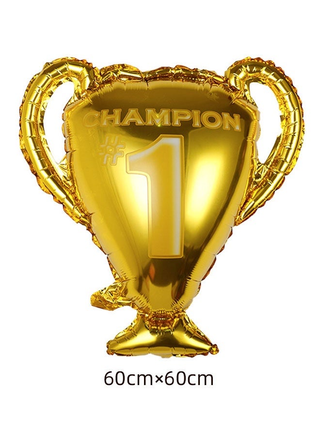 15-Pieces Sports Competition Celebration Event Birthday Party Decoration Balloon Set Football Theme Man Boy - Image 4