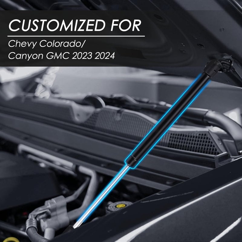 TECHPICCO Hood Lift Support for Chevy Colorado/Canyon 2023-2024 - Image 2