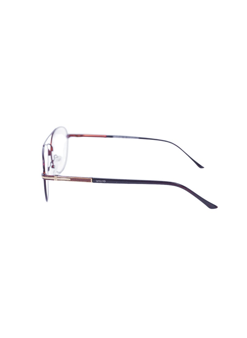 Baleno Aviator Frame Eyeglasses with High-Quality Anti-Reflective Lenses - Stylish & Durable Prescription Glasses - Image 4