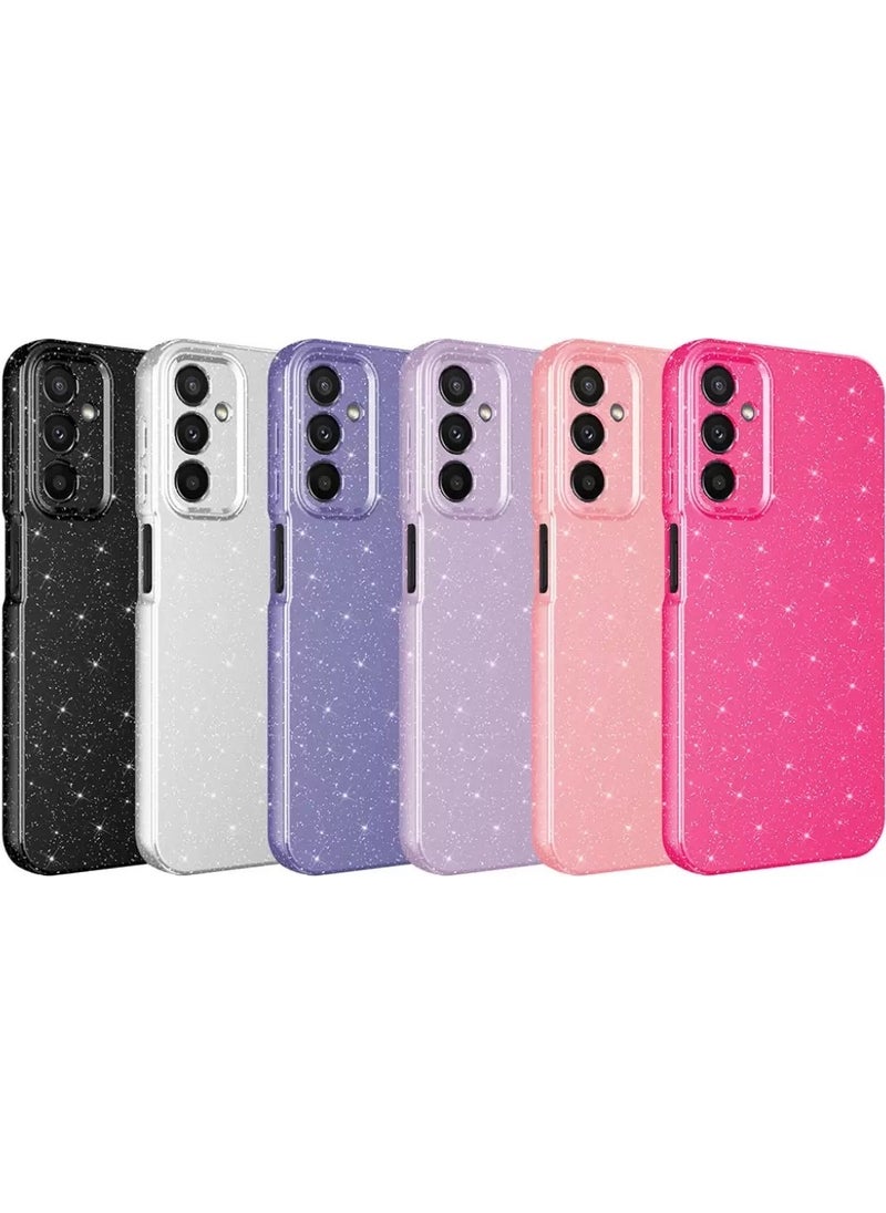 TahTicMer Xiaomi Redmi Note 12 Pro 4g Compatible Glitter Case Camera Protection Silicone Luxury Lopard Cotton Cover Glittery Colorful TPU  - Image 3
