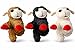 Multipet Mini Lamb Chop 6 Bundle Small Dog Toys White Black Brown Lambchop Squeaker Dog Pet Toy 6 Plush Small 3Pack Officially Licensed - Image 3