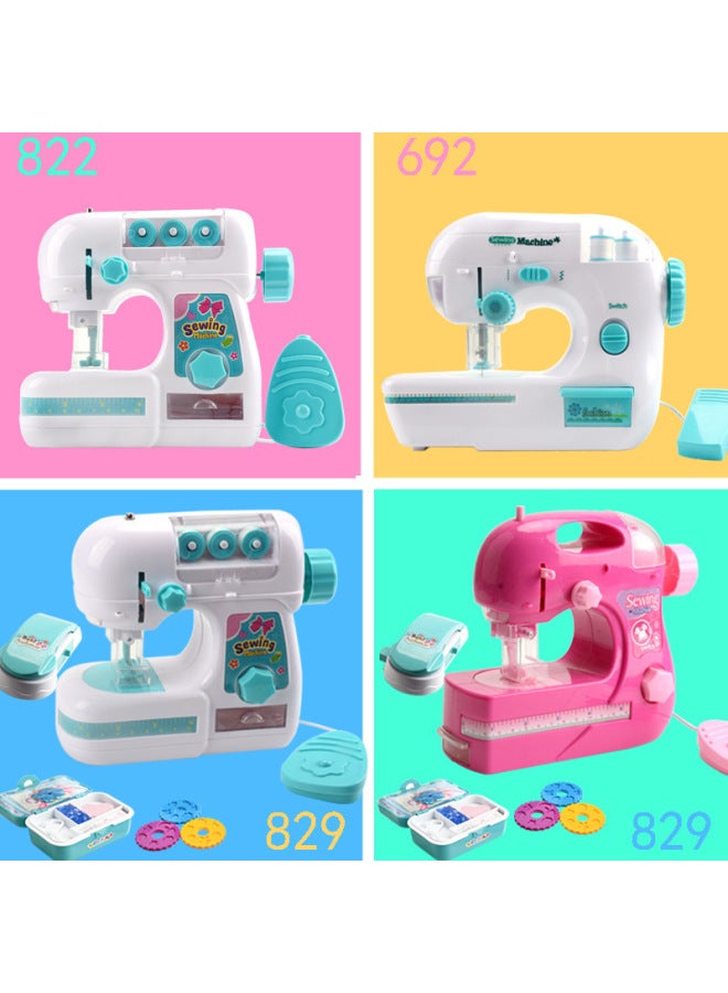 Toys Girls Play House Toy Set Hands-on Ability Mini Small Appliances Sewing Machine-Specifications:7920 Medium Electric Sewing Machine 【window Color Box】 24PCs Minimum Order - Image 4