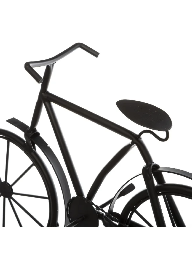 atmosphera Vintage Look Decorative Loft Bicycle Showpiece Black 41.5 x 27 x 12.5 cm 168327