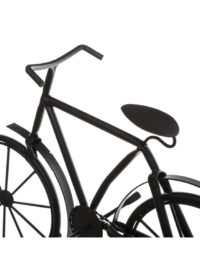 اتموسفيرا تحفة ديكورية لدراجة ذات مظهر انيق وكلاسيك باللون الأسود  41.5 × 27 × 12.5 سم 168327 - Image 2