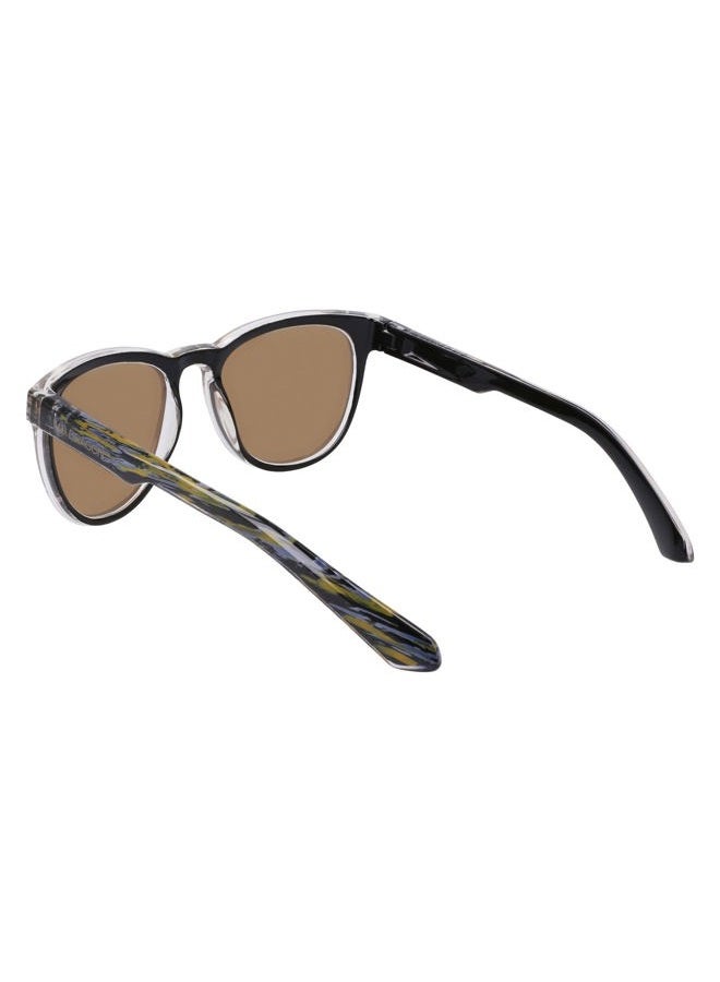 Dragon Unisex Kaj Sunglasses - Rob Resin Frame | LL Brown Lens - Image 4