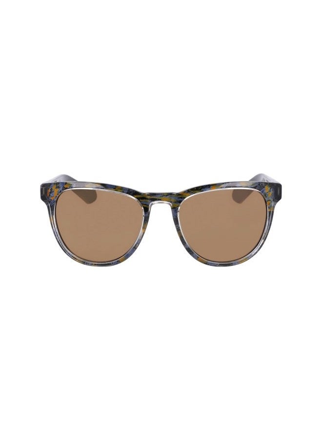Dragon Unisex Kaj Sunglasses - Rob Resin Frame | LL Brown Lens - Image 1