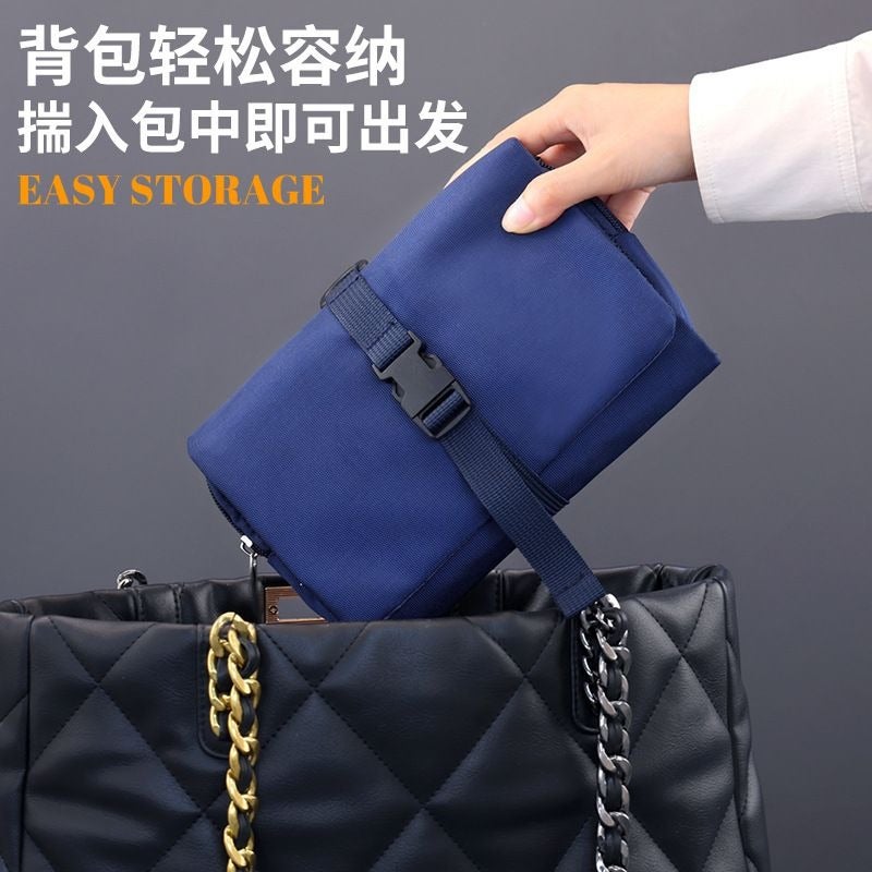 2-in-1 Snap Travel Toiletry Bag - Portable, Multi-Functional, Large Capacity Folding Organizer - Image 5