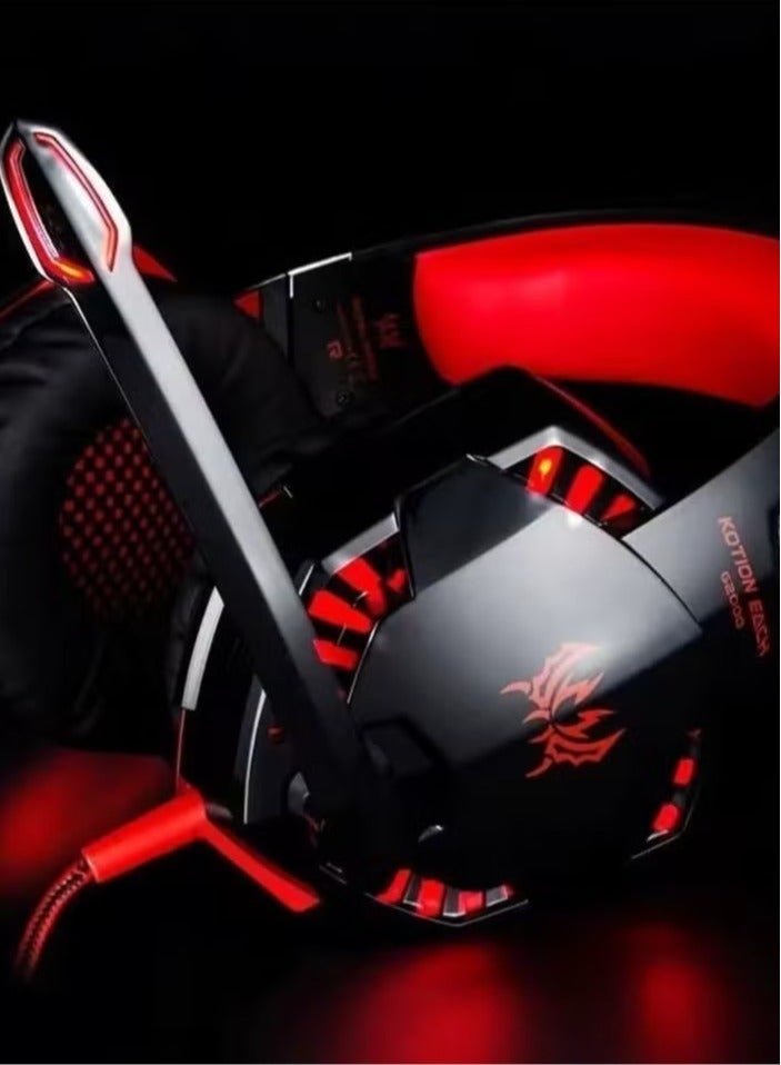 G2000 Wired Over-Ear Gaming Headsets With Mic For PS4/PS5/XOne/XSeries/NSwitch/PC - Image 3