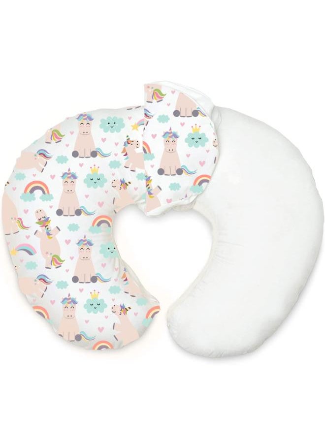 Moro Moro C-Shape Nursing & Maternity Pillow – Soft, Breathable Support for Breastfeeding & Pregnancy 