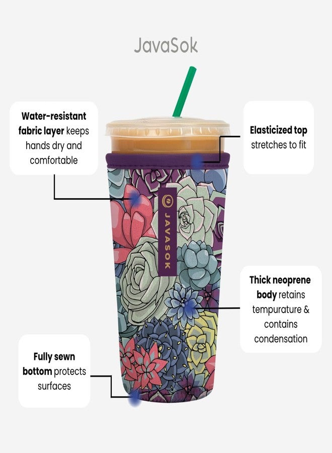 Sok It Java Sok Iced Coffee & Cold Soda Insulated Neoprene Cup Sleeve (Big Ideas, Large: 30-32oz) - Image 2