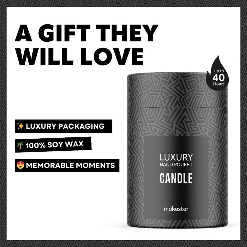 Makester Daddy Love This Much Candle - Luxury Scented Soy Wax - Gift for Dad - Makester - Image 5