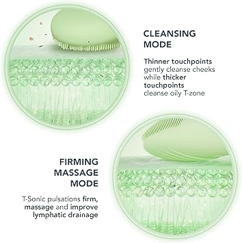 FOREO Luna 4 go Face Cleansing Brush Firming Massager Luna MicroFoam Cleanser 20 100ml Wash Pore Minimizer Facial Skin Care Products for All Skin Types - Image 4