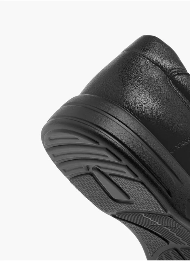 LBL by Shoexpress Men Panelled Shoes with Lace-Up Closure