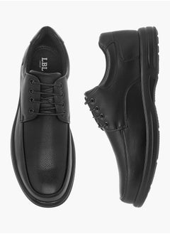 LBL by Shoexpress Men Panelled Shoes with Lace-Up Closure  - Image 1
