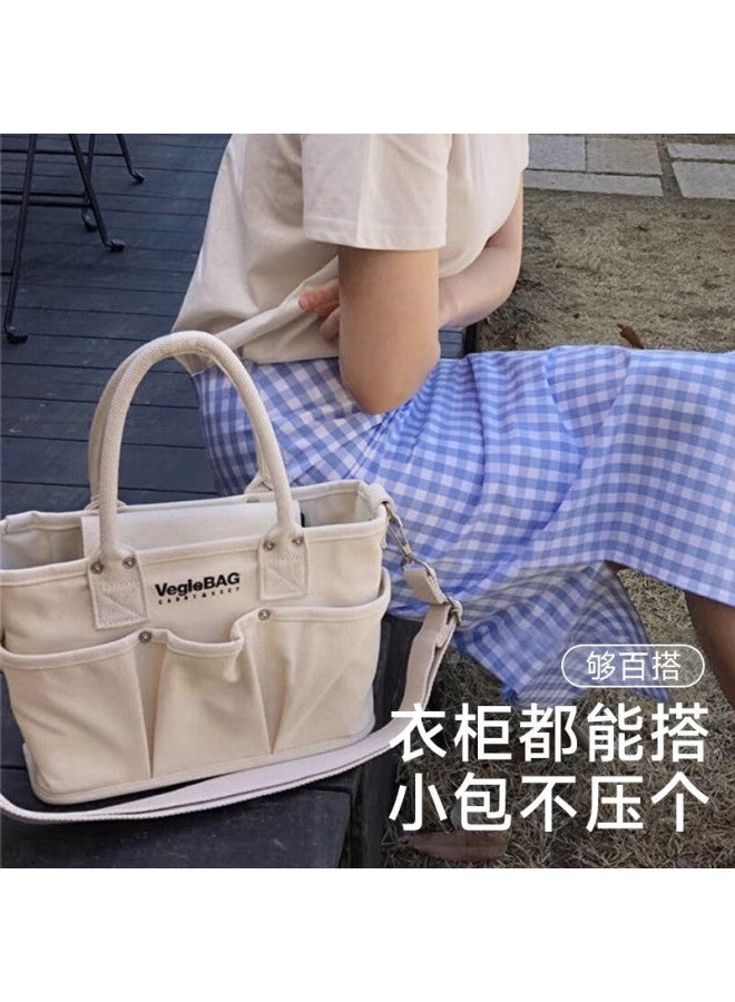 Fenye Fengye Mommy Bag Maternal And Child Outing Lightweight High-Value Handheld Mommy Bag Maternal And Child Bag Crossbody Lightweight Bag - Beige - Image 4