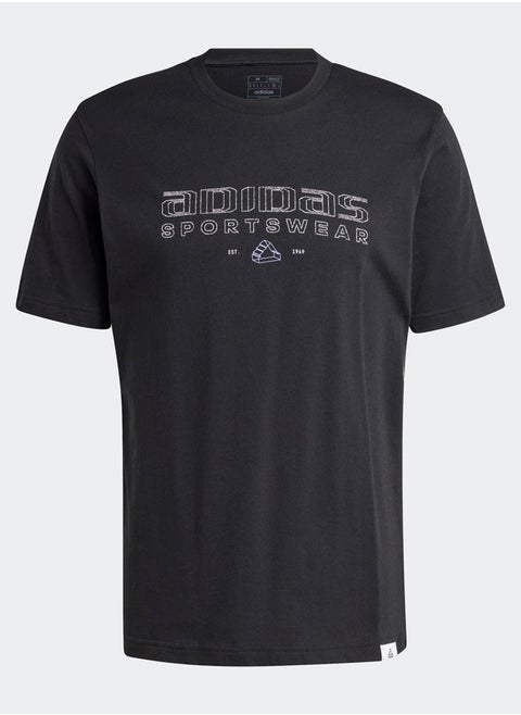 Tech Linear Graphic T-Shirt