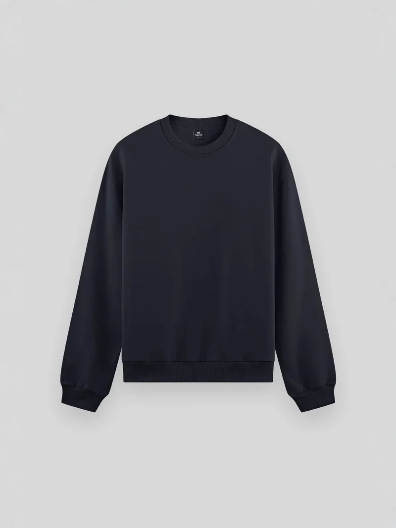 تومي لايف TOMMY Men's Plain Crew Neck Sweatshirt