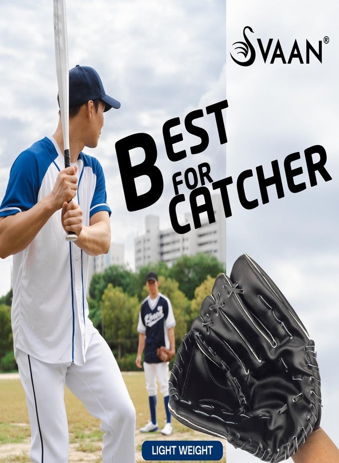 قفازات بيسبول ناعمة من سفان فايتر | صنع في الهند | اللون أسود | - Image 3