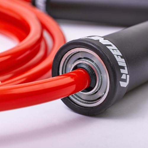 Lifeline Fitness Weighted Speed Rope - Jump Rope for Home Gym - Tone Muscles and Burn Fat with Adjustable Lengths - Two Weight Levels Available 0.75 lbs. - Image 4
