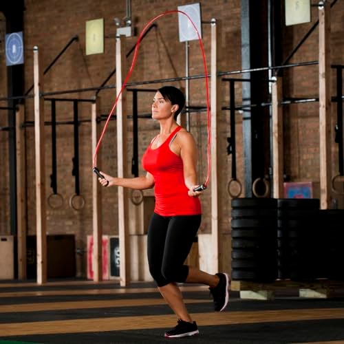 Lifeline Fitness Weighted Speed Rope - Jump Rope for Home Gym - Tone Muscles and Burn Fat with Adjustable Lengths - Two Weight Levels Available 0.75 lbs. - Image 5