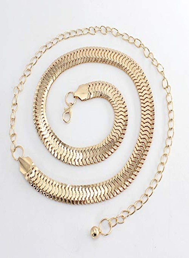 Woeoe Waist Chain Belt Women Ladies Adjustable Body Jewelry Waist Belts for Jeans Dresses - Image 5