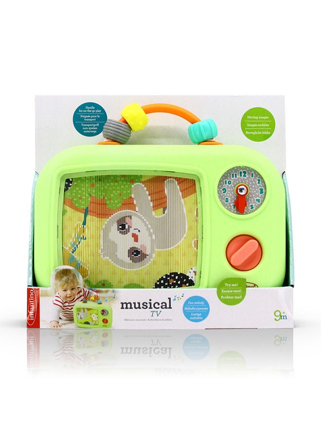 infantino لعبة نشاط تلفزيونية موسيقية للأطفال من 9 أشهر وما فوق - متعددة الألوان - Image 3