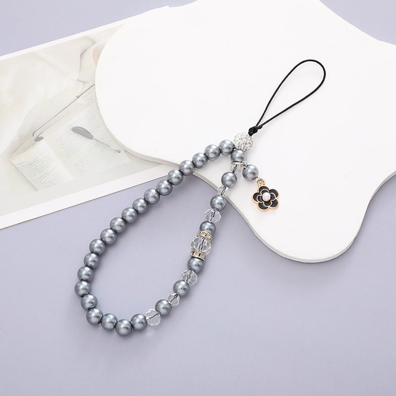Xiaoxiangfeng Pearl Mobile Phone Chain Xiaohua Pendant Mobile Phone Lanyard Mobile Phone Case Beaded Pendant Anti-Drop Chain For Women - Image 4