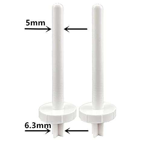 YRDQNcraft 2PCS Universial Plastic Spool Pin for Sewing Machines, Compatible with Most Sewing Machines, Austin Brother Singer Janome Toyota - Image 2