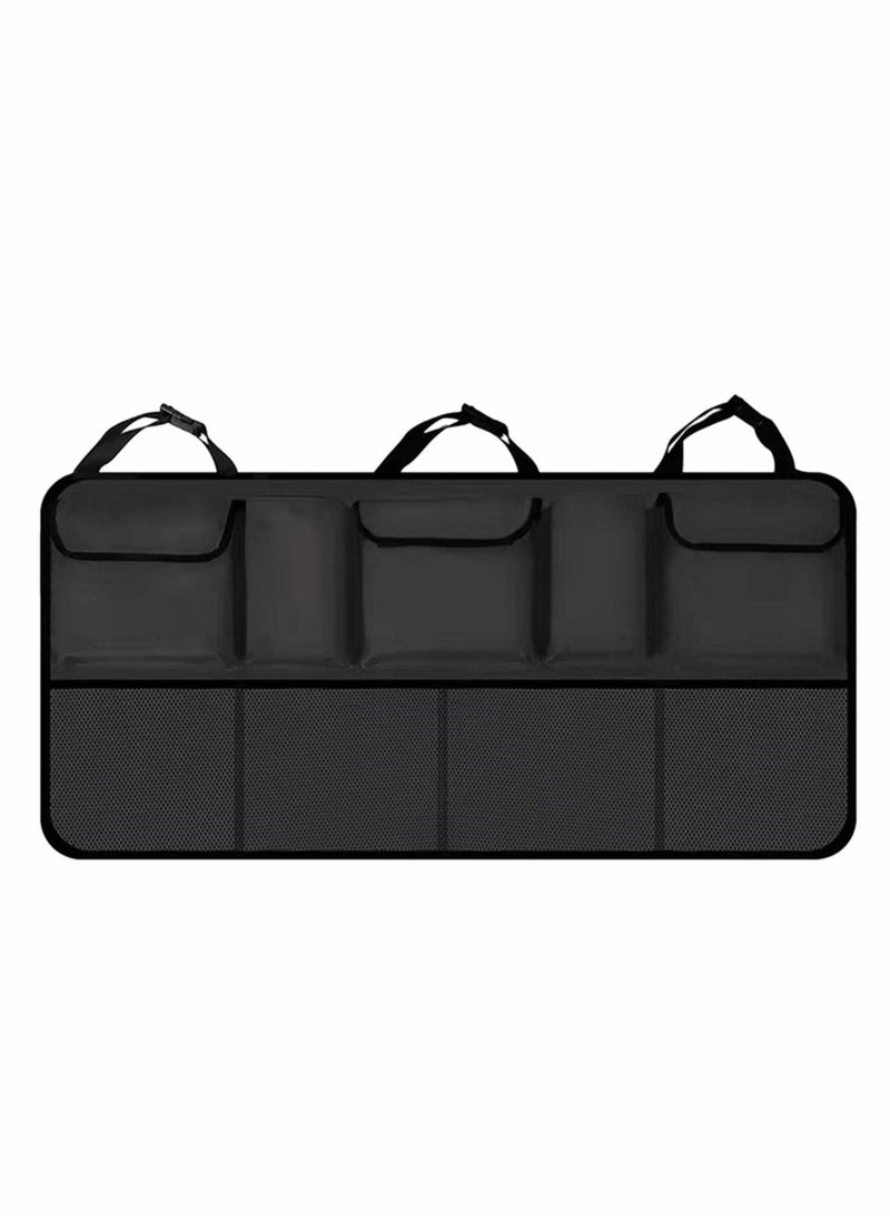 Car Boot Organiser Super Capacity Car Organiser,Hanging Car, SUVBackseat Foldable Car Saving Space Organizer, Equipped With Car Boot Tidy Storage Bag, Space Saving Exper