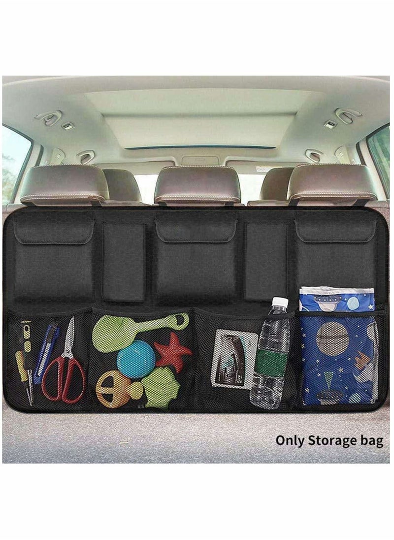 Car Boot Organiser Super Capacity Car Organiser,Hanging Car, SUVBackseat Foldable Car Saving Space Organizer, Equipped With Car Boot Tidy Storage Bag, Space Saving Exper