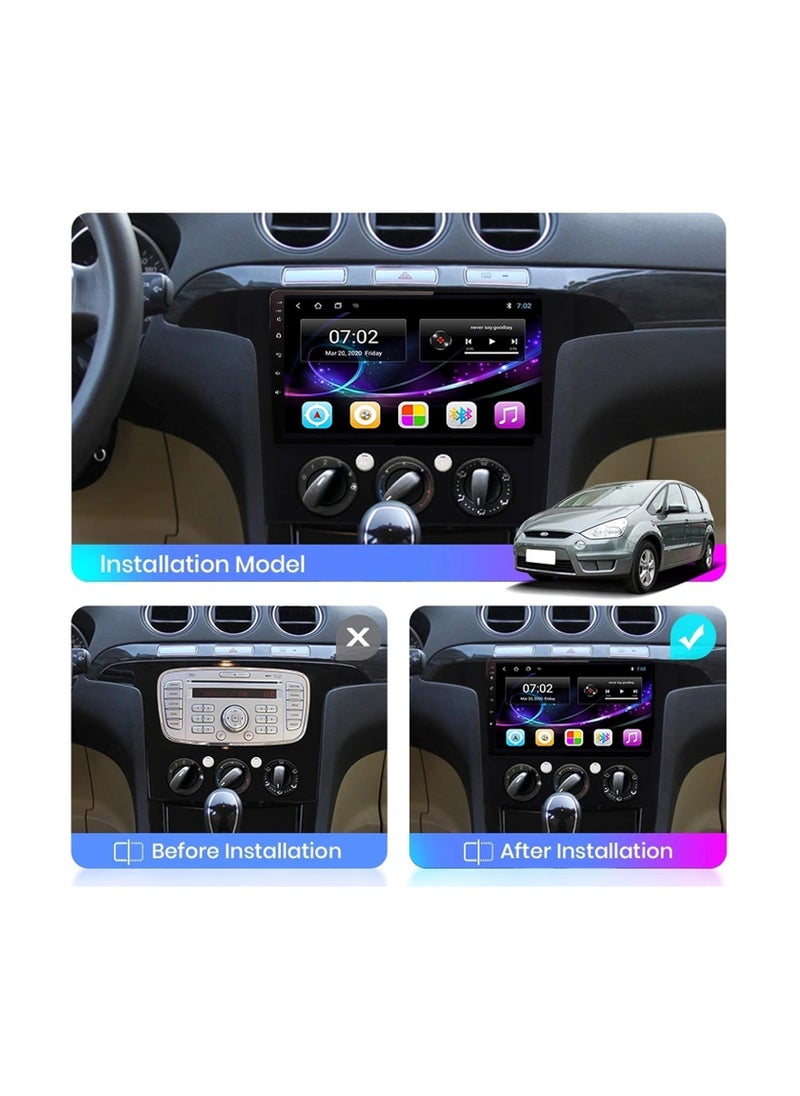 SHEZA STAR Android Car Stereo for Ford EcoSport 2013 2014 2015 2016 2017 2GB RAM 32GB ROM 9 Inch Support Apple Carplay, MirrorLink WiFi BT, IPS Touch Screen with AHD Camera Included  - Image 2
