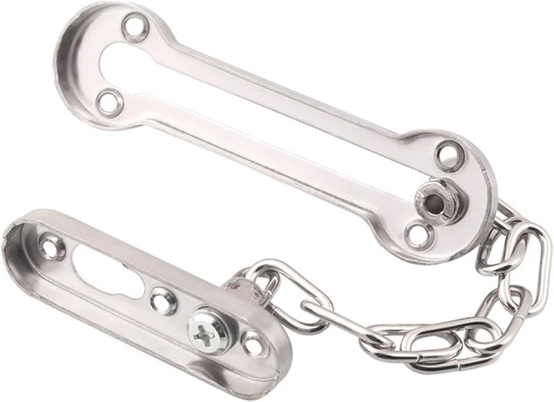 Stainless Steel Security Door Lock Anti Theft Peep Bolt for Home Hotel Office Garage - Image 1