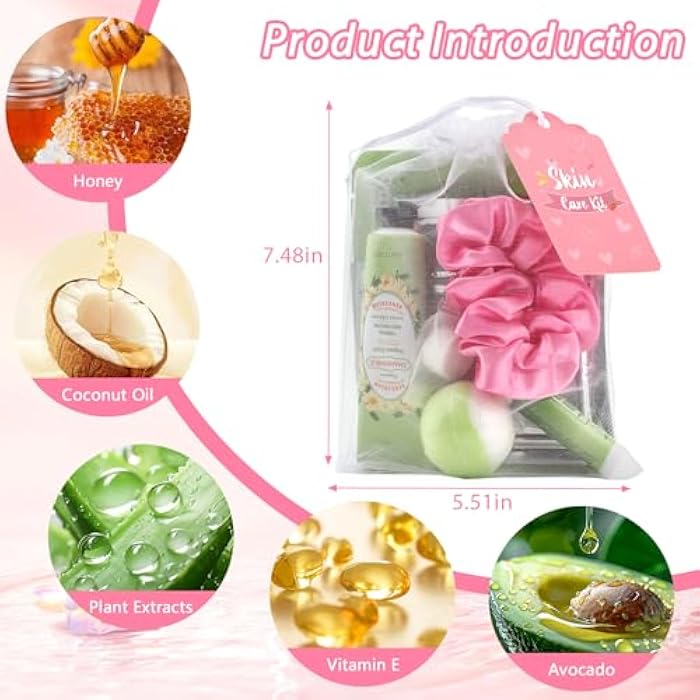Jutqut 120PCS Spa Party Supplies for Girls, Include Facial Masks, Lip Mask, Under Eye Patches, Lip Balm, Foot Bath Bombs, Hand Cream, Compressed Towel, Hair Band, Sleepover Party Supplies for Girls - Image 5