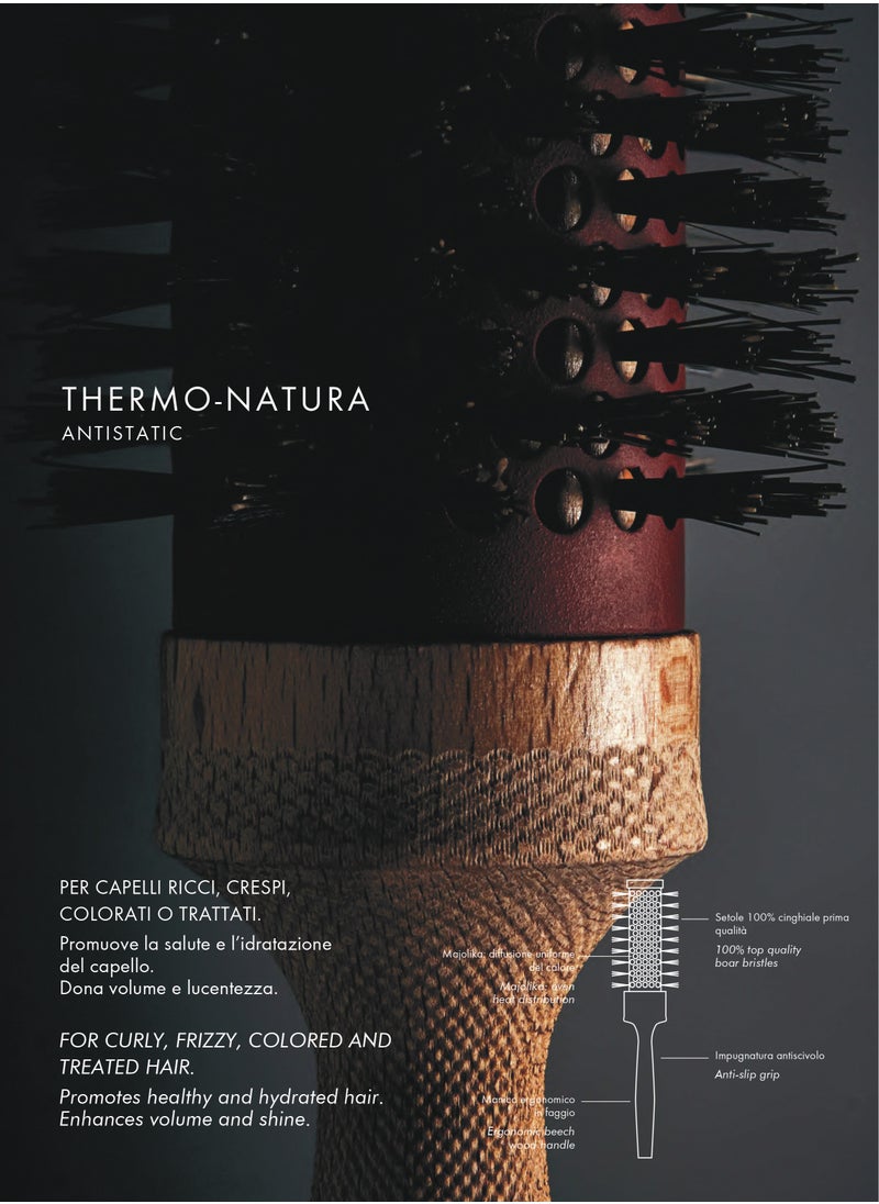 ACCA KAPPA THERMO-NATURA HAIR BRUSH | Diameter: Ø 32 mm.  - Image 2