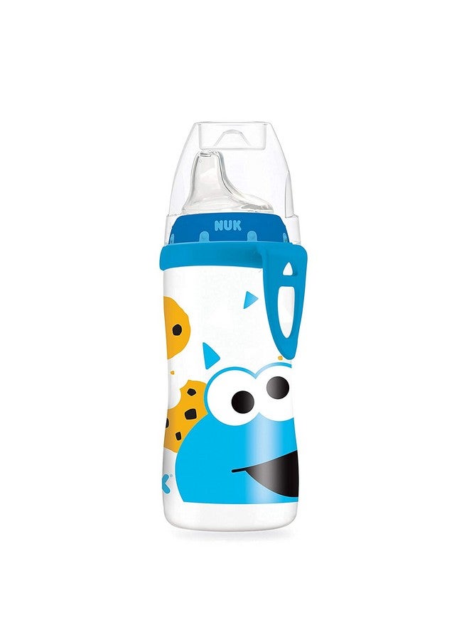 NUK Active Cup, 10 Oz, 1-Pack (2 Pack, Sesame Street) - Image 1