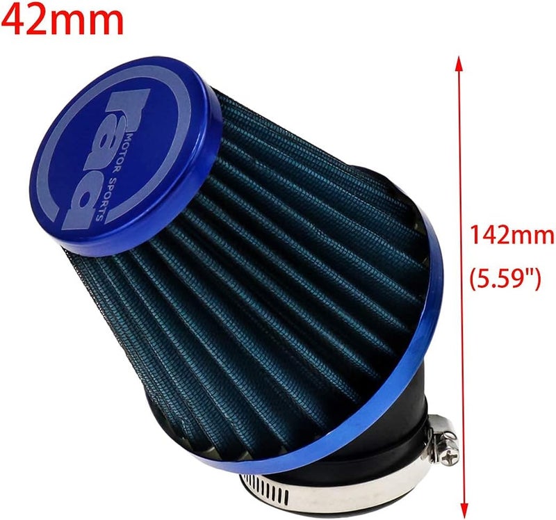 Sydien Universal Motorcycle Air Filter with Adjustable Clamp - Image 2