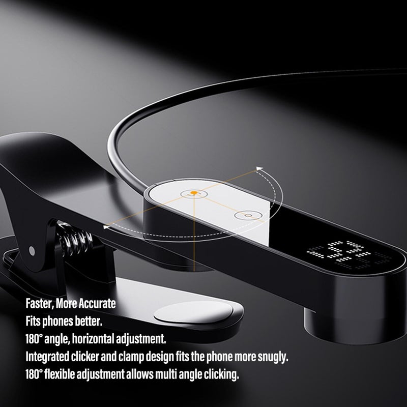 Auto Clicker ABS Material Adjustable Speed Tapper For Gaming And Social Media - Image 3