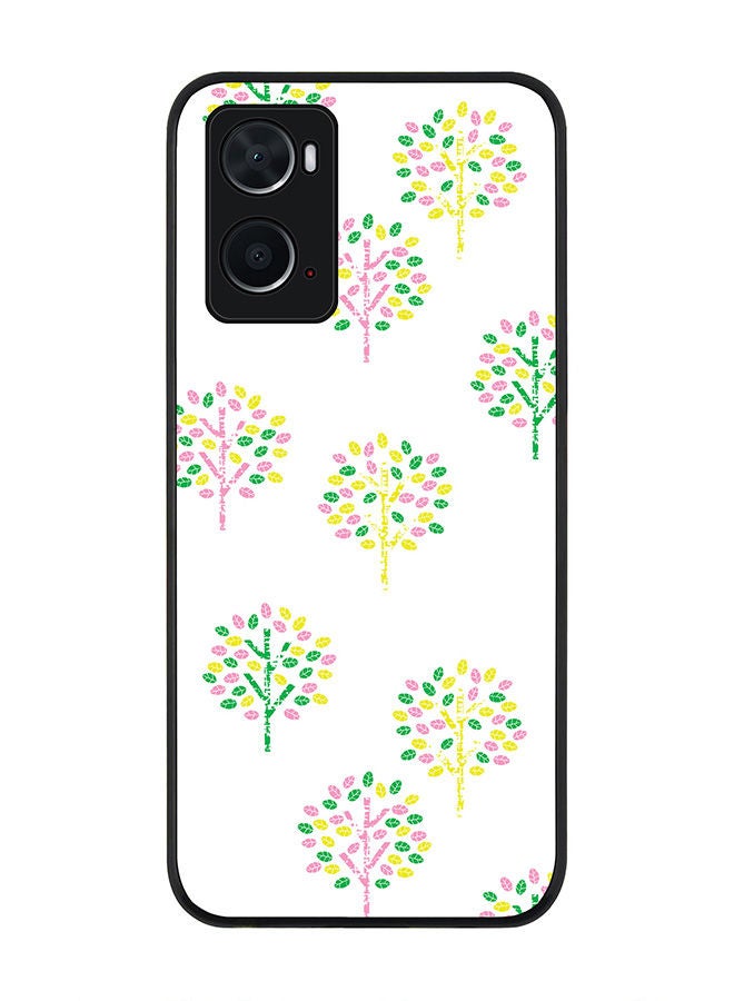 Stylizedd Rugged Black edge case for Oppo A96 4G/A36/A76 Slim fit Soft Case Flexible Rubber Edges Anti Drop TPU Gel Thin Cover - Summer Spring - Image 1