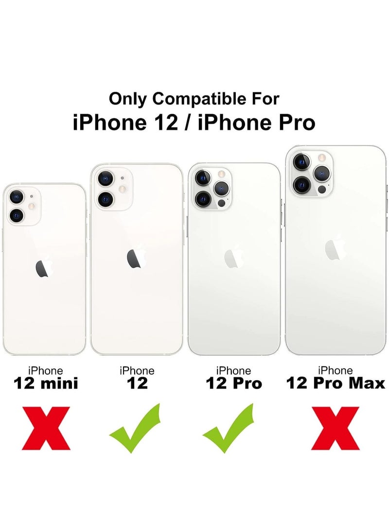 TIGER iPhone 12 Pro Clear MagSafe Case – Hybrid Shockproof Protective Cover with Transparent Hard Back and Silicone Frame - Image 2