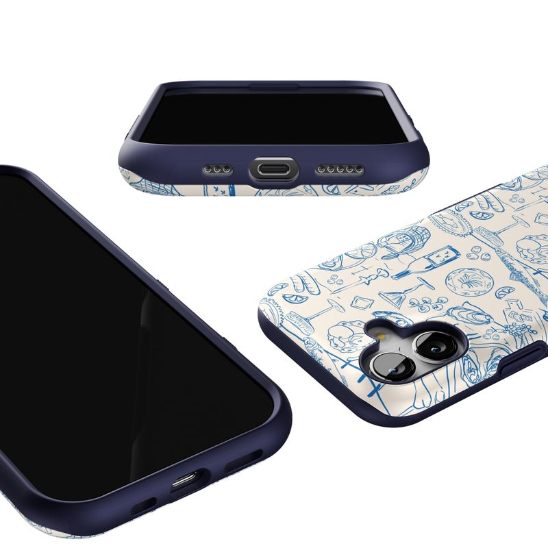 Casely iPhone 17 Case | Amalfi Aperitivo | Dolce Vita | Bold Protective Design | Compatible with MagSafe - Image 3