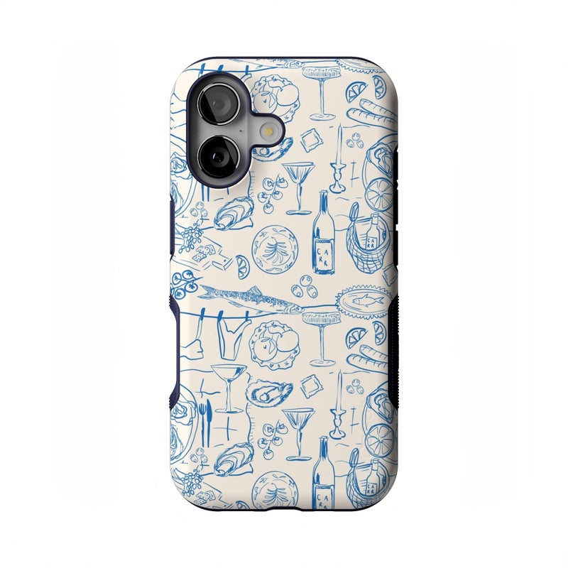 Casely iPhone 17 Case | Amalfi Aperitivo | Dolce Vita | Bold Protective Design | Compatible with MagSafe - Image 1