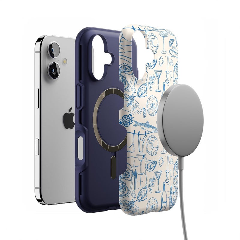 Casely iPhone 17 Case | Amalfi Aperitivo | Dolce Vita | Bold Protective Design | Compatible with MagSafe - Image 4