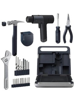 HOTO Cordless Brushless Drill Tool Set,Variable Speed,Hidden Buckle,Unique LED Screen,Intelligent Digital Display, Safe, Exquisite and Practical, High-end Drill Kit for Home/Daily Use  - Image 5