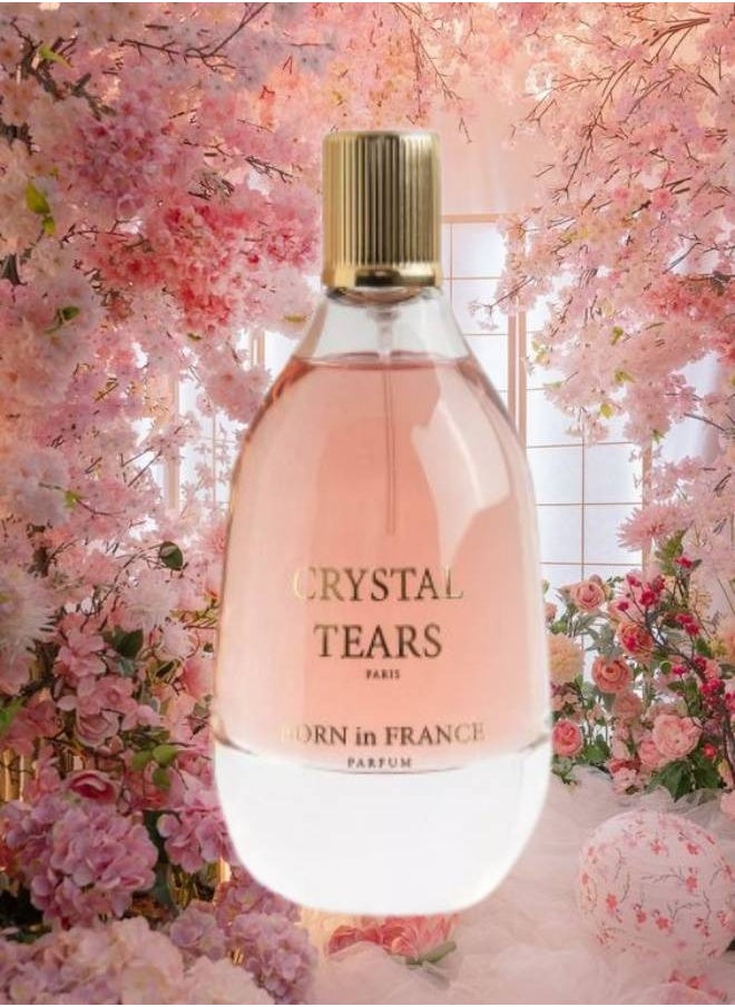 كريستال - 11 قطع عطر كريستال تيرز أو دي بارفان للنساء 100 مل - Image 1