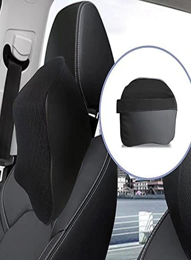 NIJEK STORE Memory Foam Car Neck Pillow Ergonomic Neck Support Pillow for Driver or Front Passenger Seat - Help Relieve Neck Pain & Improve Circulation/Fit Most Vehicles (multicolor, pack of 1) - Image 5