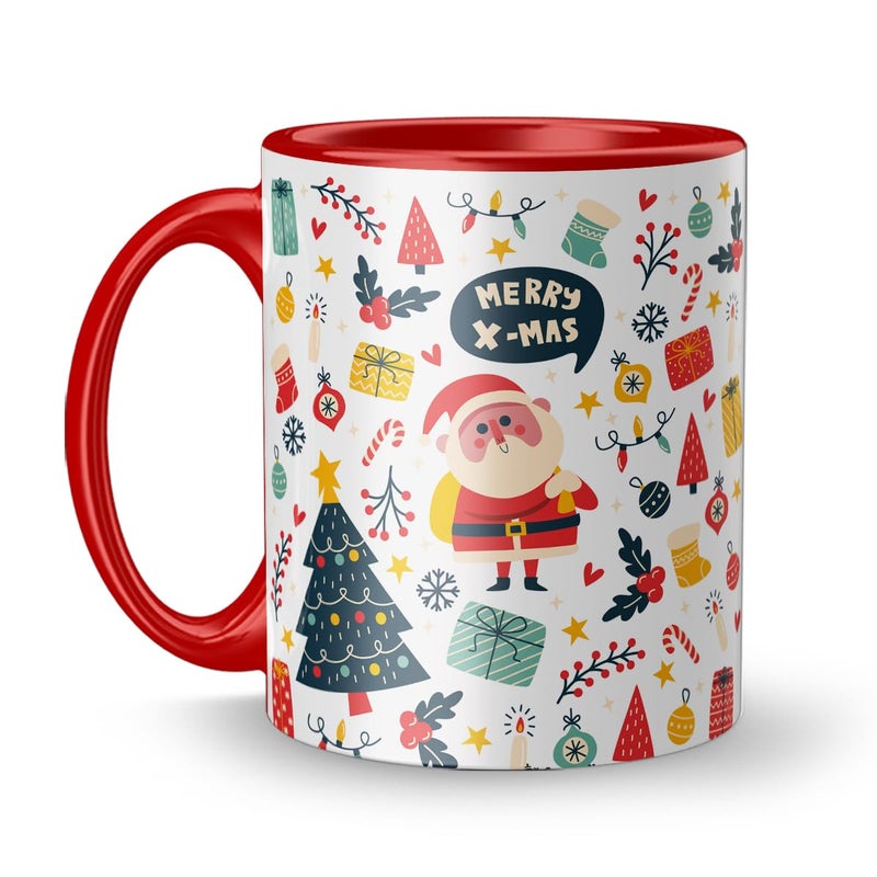 WRH Christmas Gifts Christmas Mug Christmas Gift for Friend Coffee Mug RED6 - Image 5