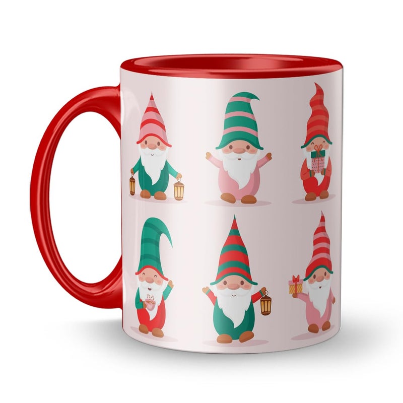 WRH Christmas Gifts Christmas Mug Christmas Gift for Friend Coffee Mug RED6 - Image 4