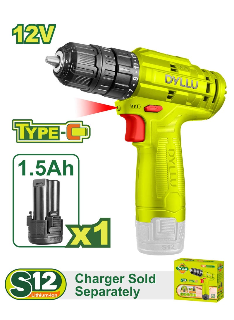 DYLLU Cordless Drill  DTCDS510 Type C 12V - Image 1