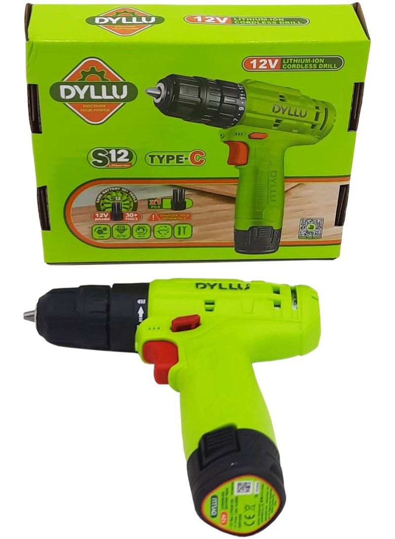 DYLLU Cordless Drill  DTCDS510 Type C 12V - Image 4